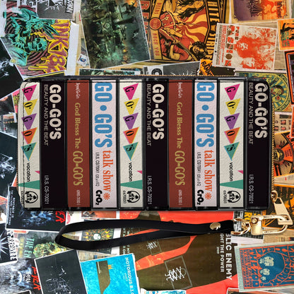 Go-Go's Albums Cassette Vintage Leather Long Wallet