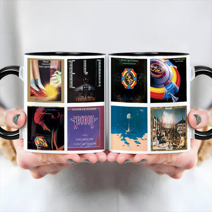 Electric Light Orchestra Albums Cover 80s Collection Retro Mug