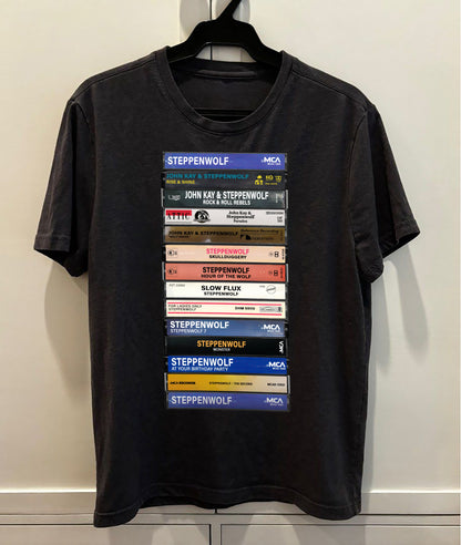Steppenwolf Albums Cassette Retro Collection Premium Unisex T-Shirt