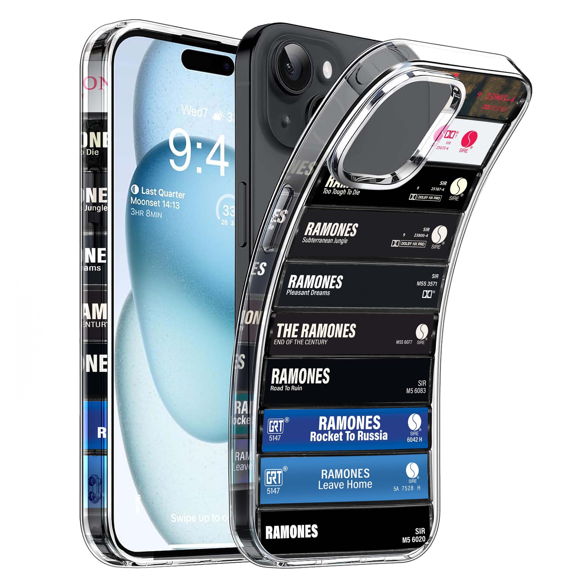 Ramones Albums Cassette Collection Retro Phone Case