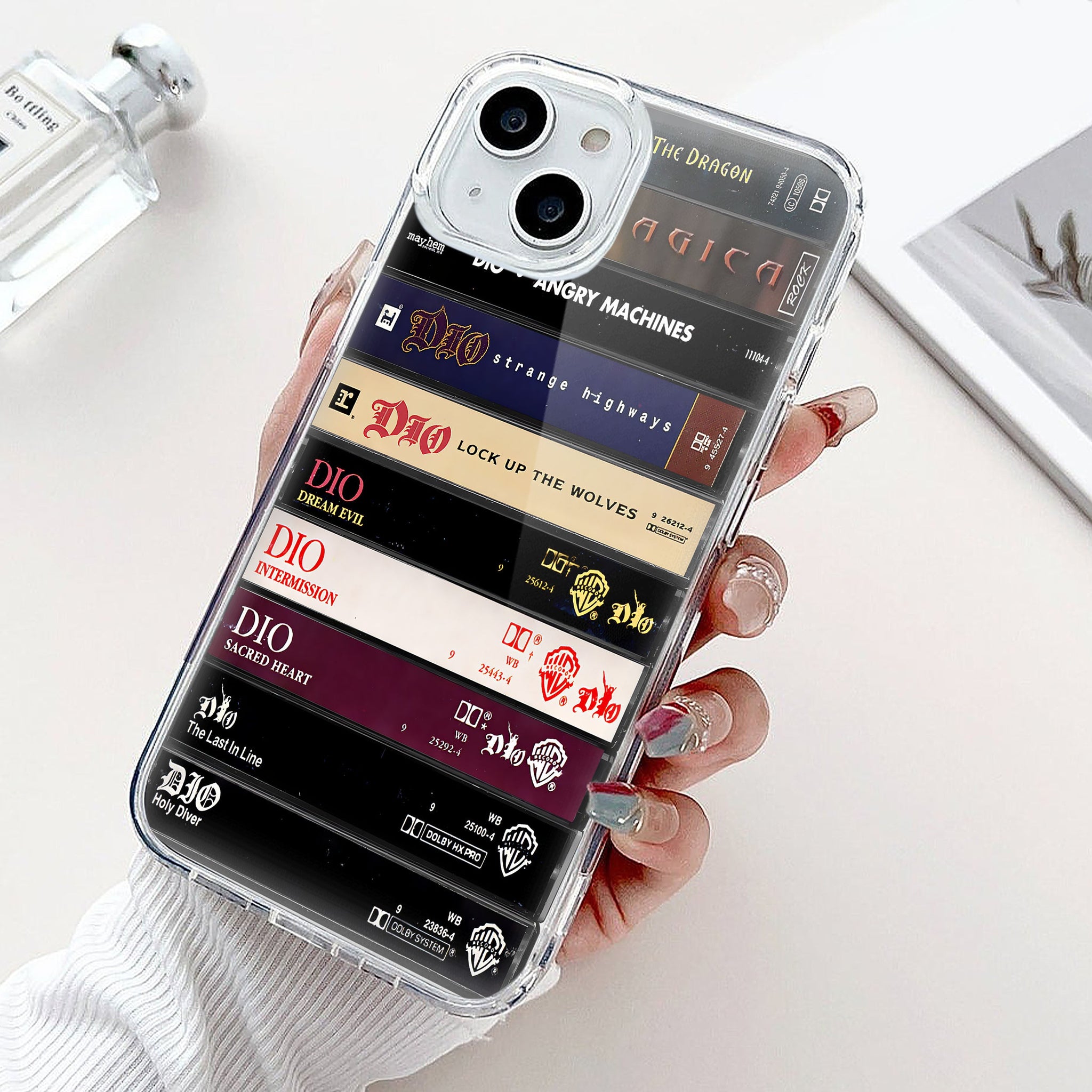 Dio Albums Cassette Collection Retro Phone Case