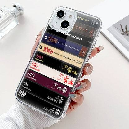 Dio Albums Cassette Collection Retro Phone Case