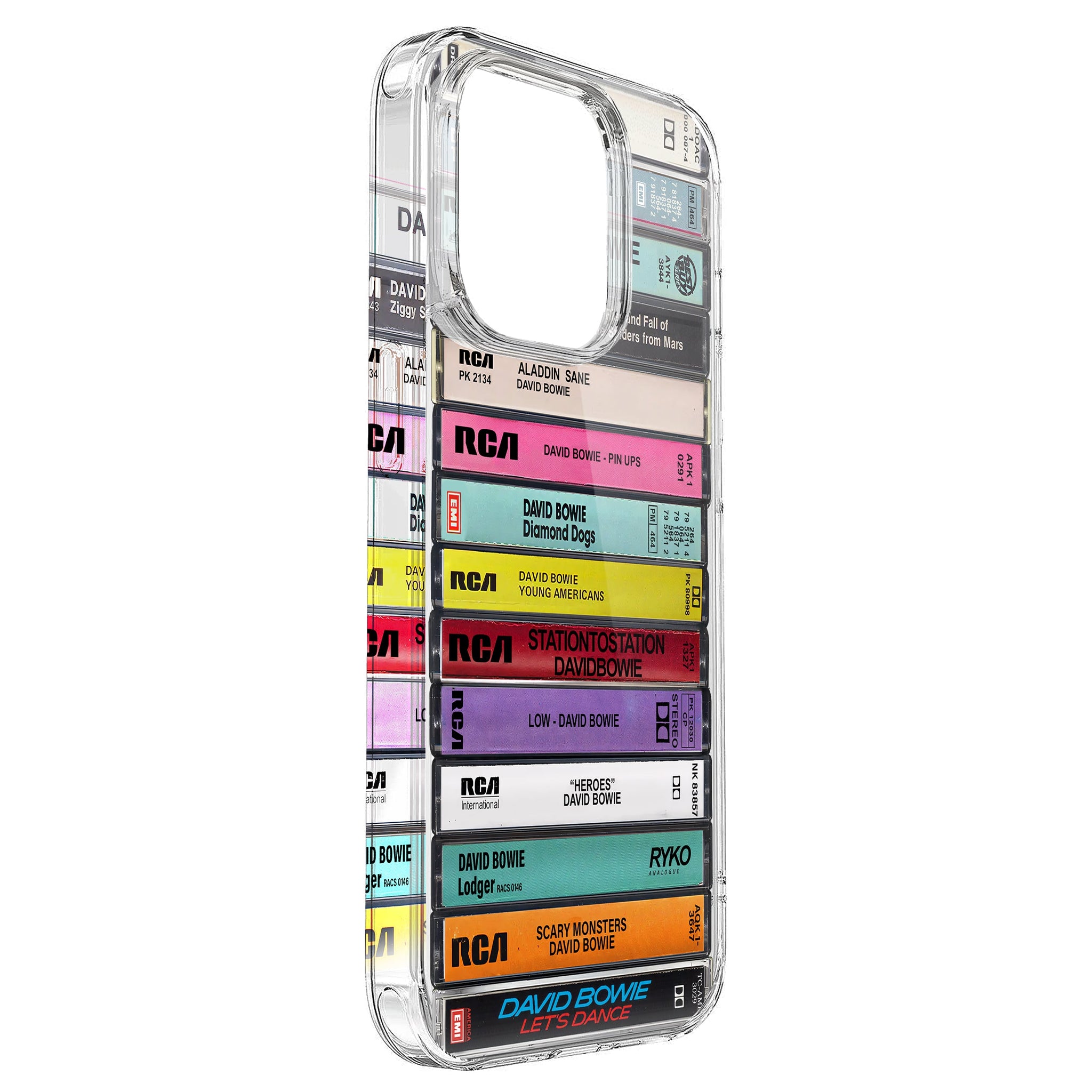 David Bowie Albums Cassette Collection Retro MagSafe Phone Case