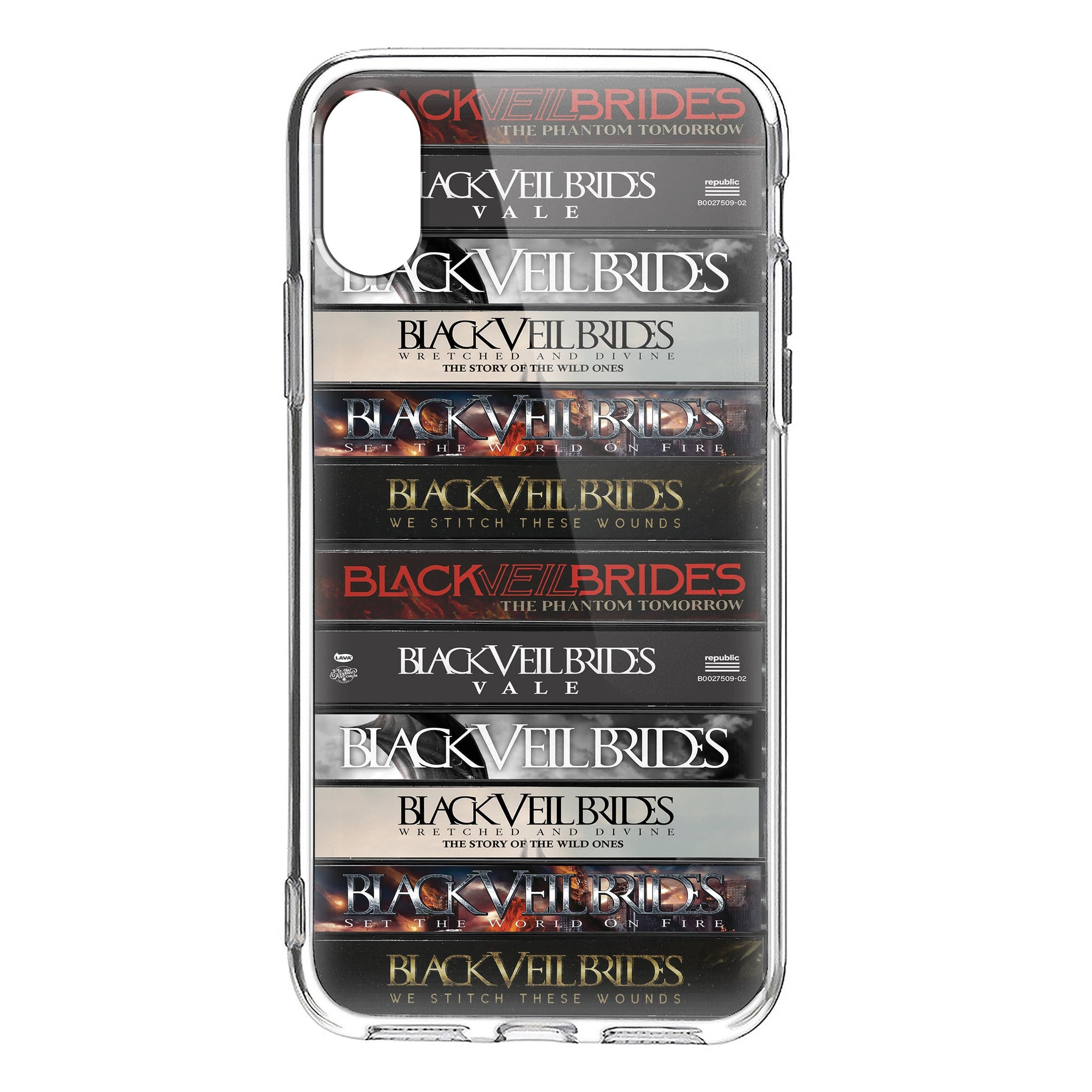 Black Veil Brides Albums Cassette Collection Retro Phone Case