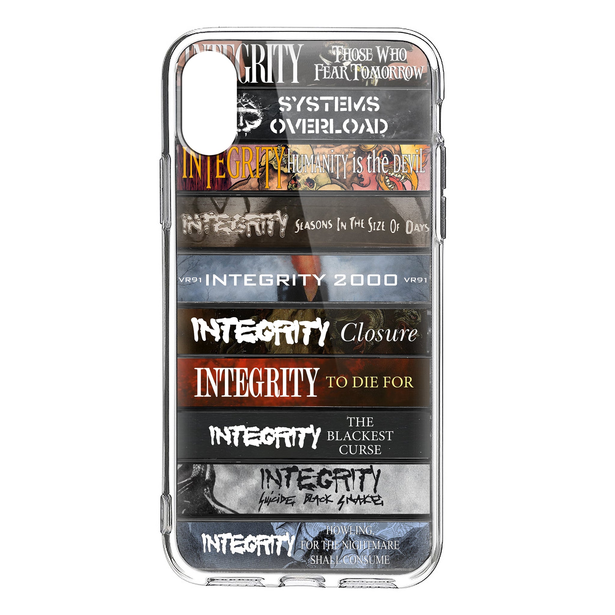 Integrity Albums Cassette Collection Retro Phone Case