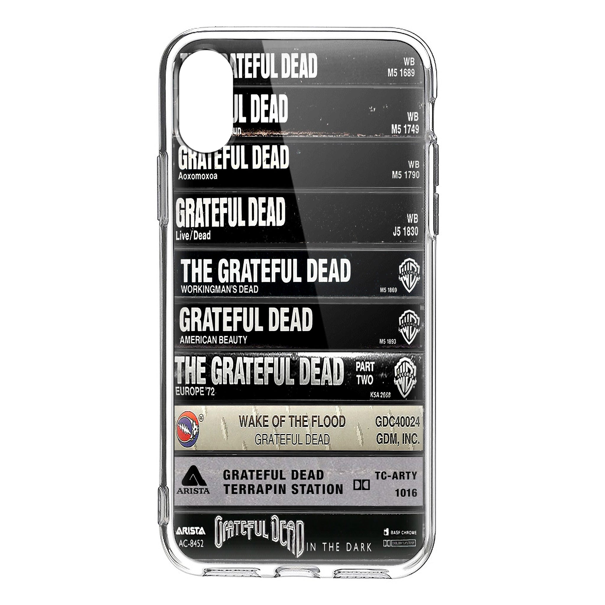 Grateful Dead Albums Cassette Collection Retro Phone Case