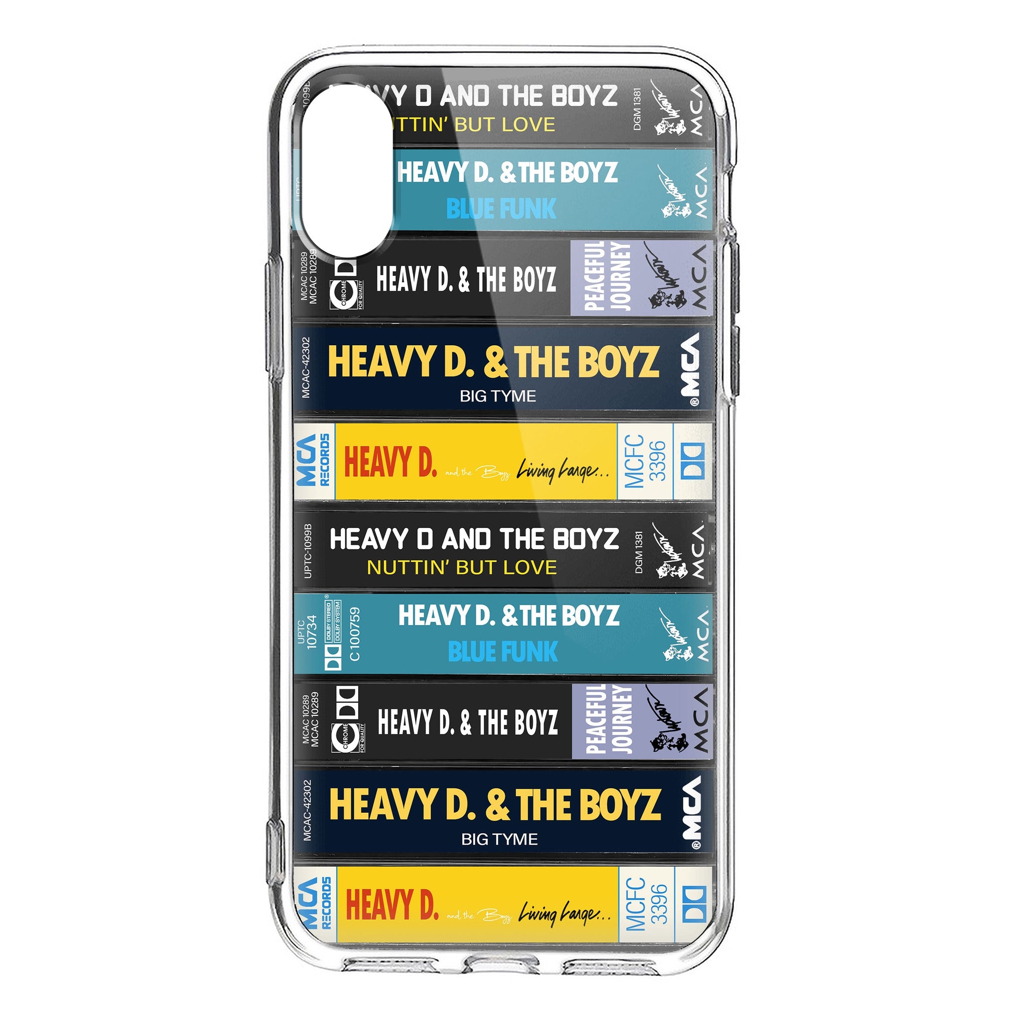 Heavy D & the Boyz Albums Cassette Collection Retro Phone Case
