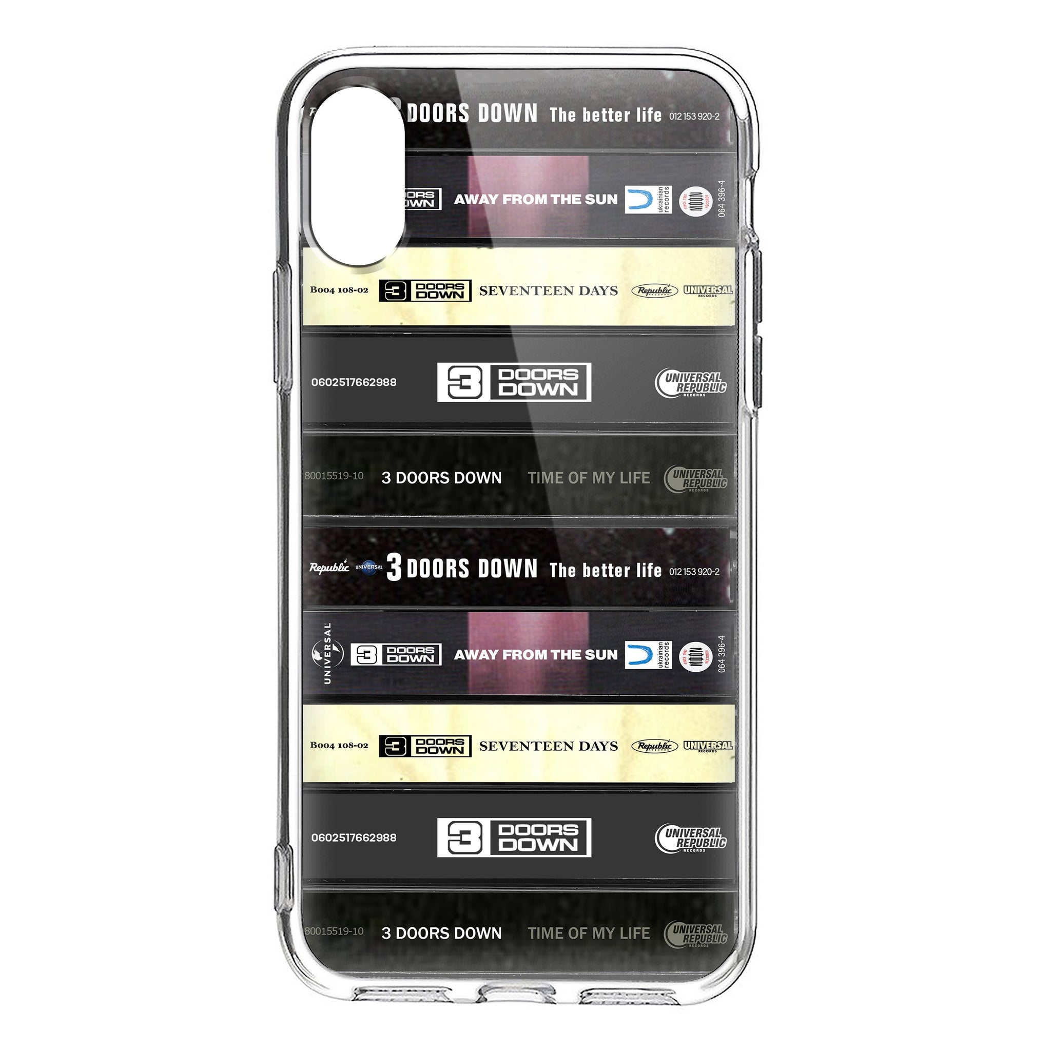 3 Doors Down Albums Cassette Collection Retro Phone Case