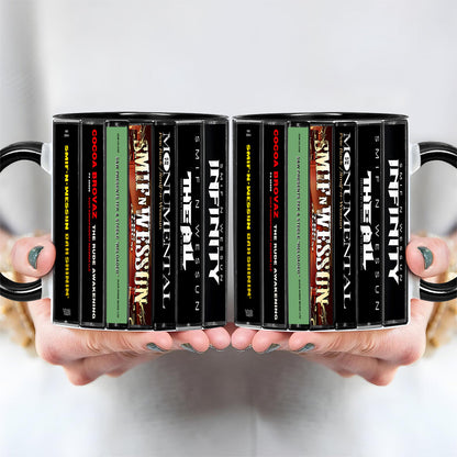 Smif-N-Wessun Albums Cassette Collection Retro Accent Mug