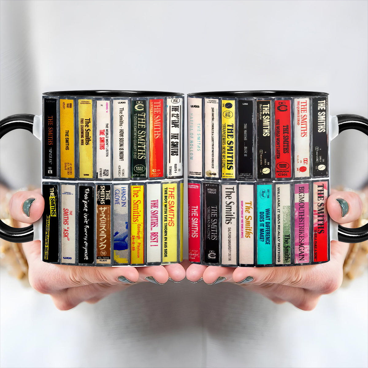 The Smiths Albums Cassette Extended Collection Retro Accent Mug