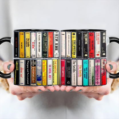 The Smiths Albums Cassette Extended Collection Retro Accent Mug