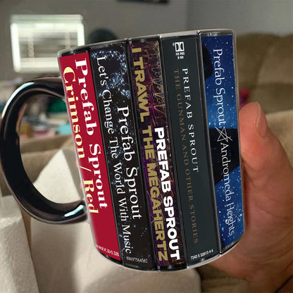 Prefab Sprout Albums Cassette Collection Retro Accent Mug