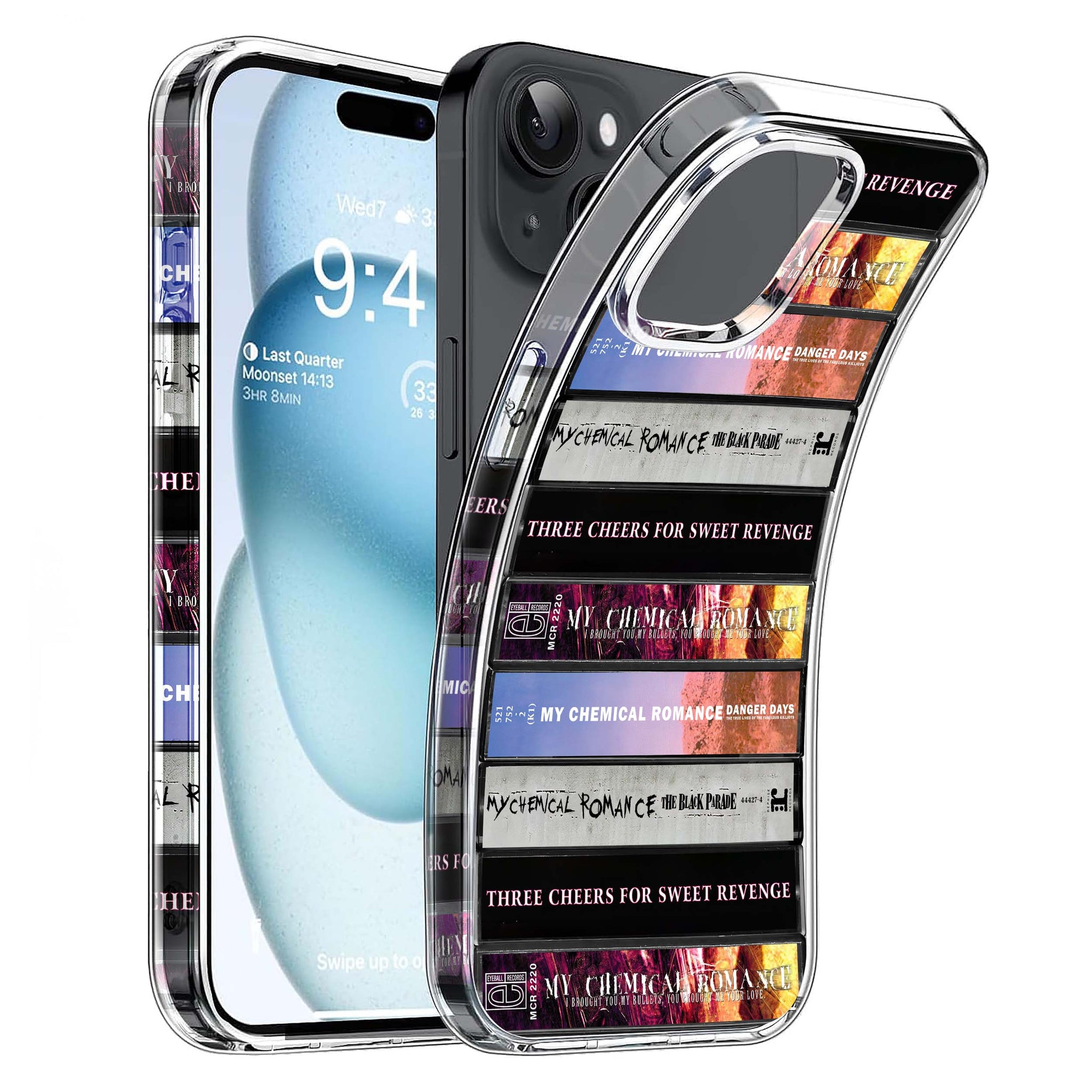My Chemical Romance Albums Cassette Collection Retro Phone Case