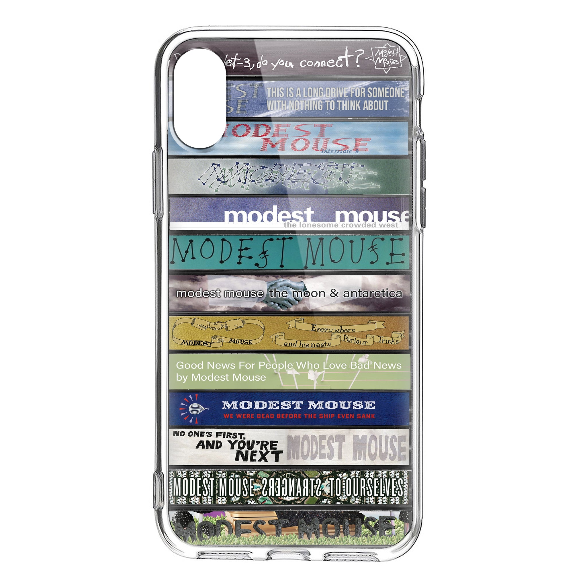 Modest Mouse Albums Cassette Collection Retro Phone Case