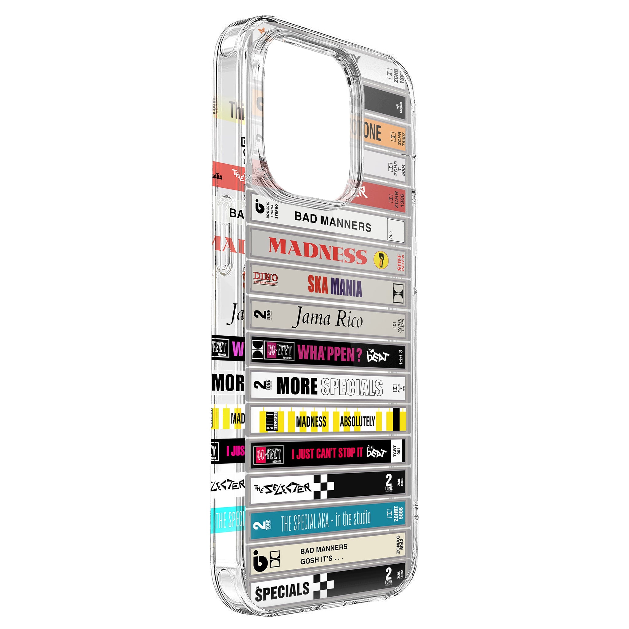 Ska 2-Tone 80s Albums Cassette Collection Retro MagSafe Phone Case