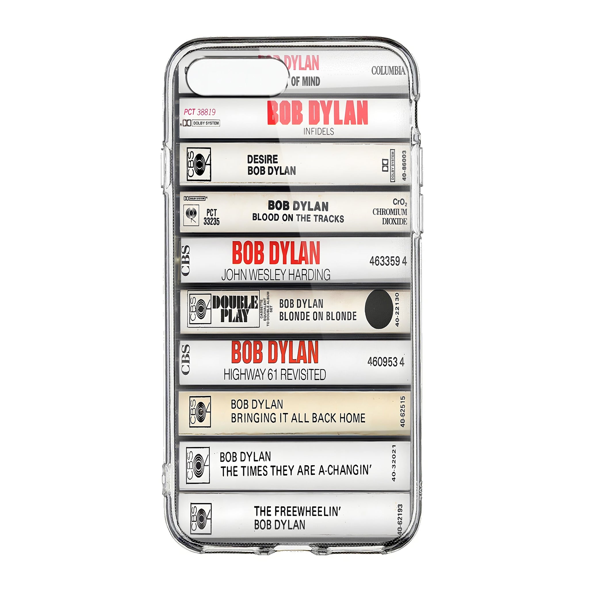 Bob Dylan Albums Cassette Collection Retro MagSafe Phone Case