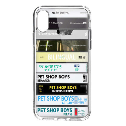 Pet Shop Boys Albums Cassette Collection Retro Phone Case