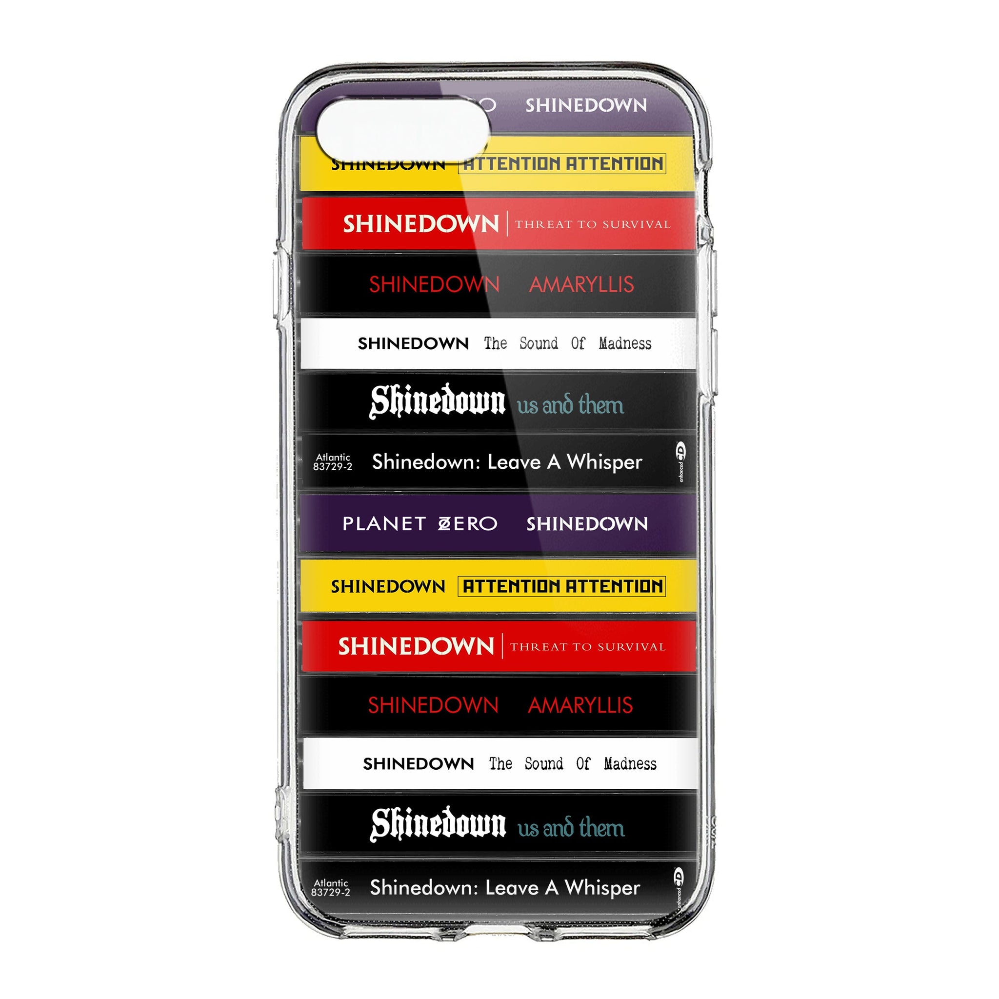 Shinedown Albums Cassette Collection Retro Phone Case
