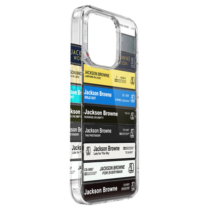 Jackson Browne Albums Cassette Collection Retro Phone Case