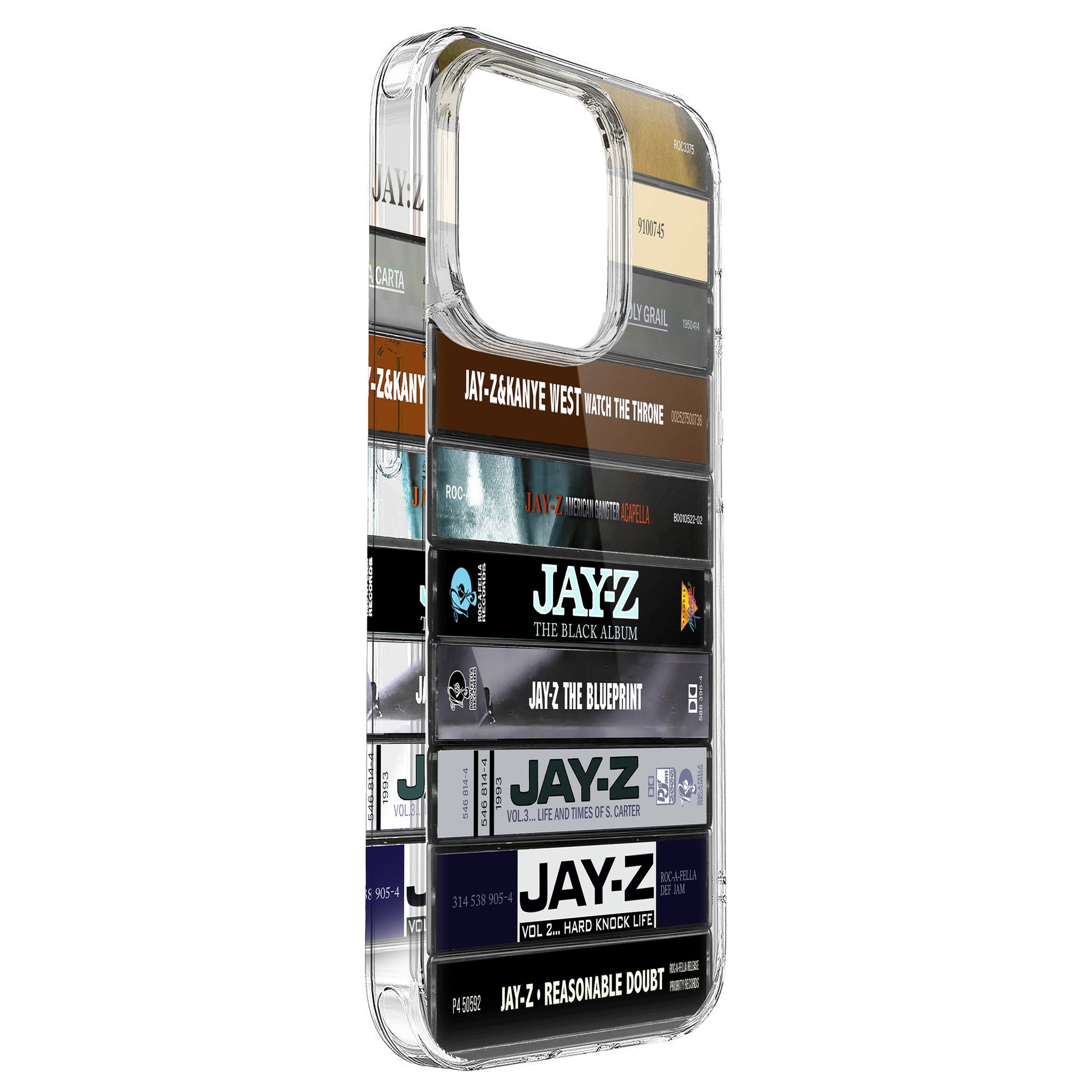 JayZ Albums Cassette Collection Retro Phone Case