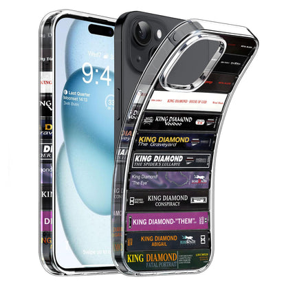 King Diamond Albums Cassette Collection Retro Phone Case