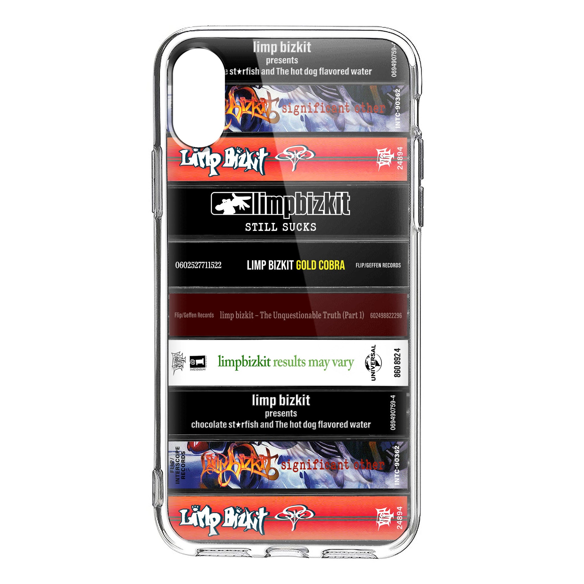 Limp Bizkit Albums Cassette Collection Retro Phone Case