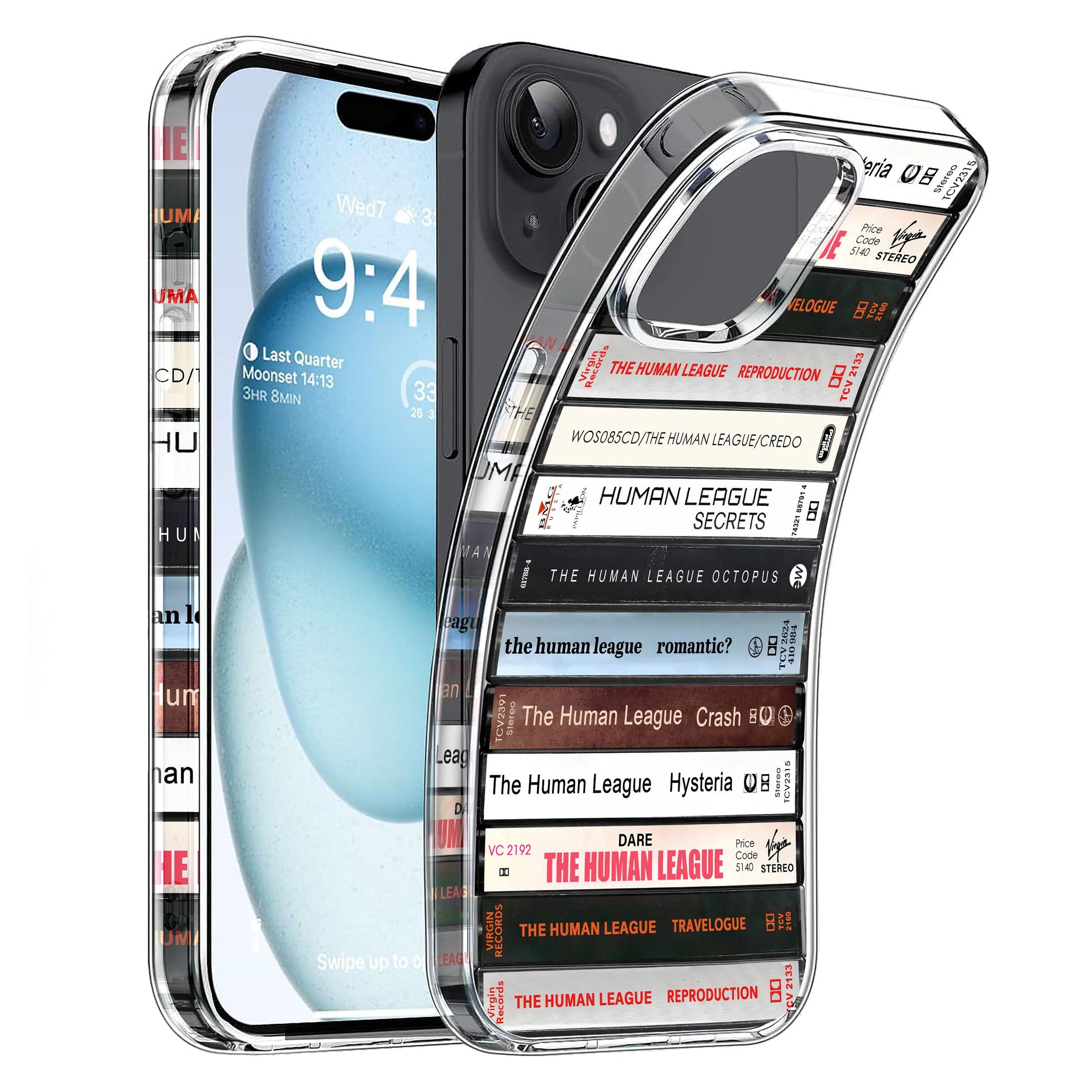 The Human League Albums Cassette Collection Retro Phone Case
