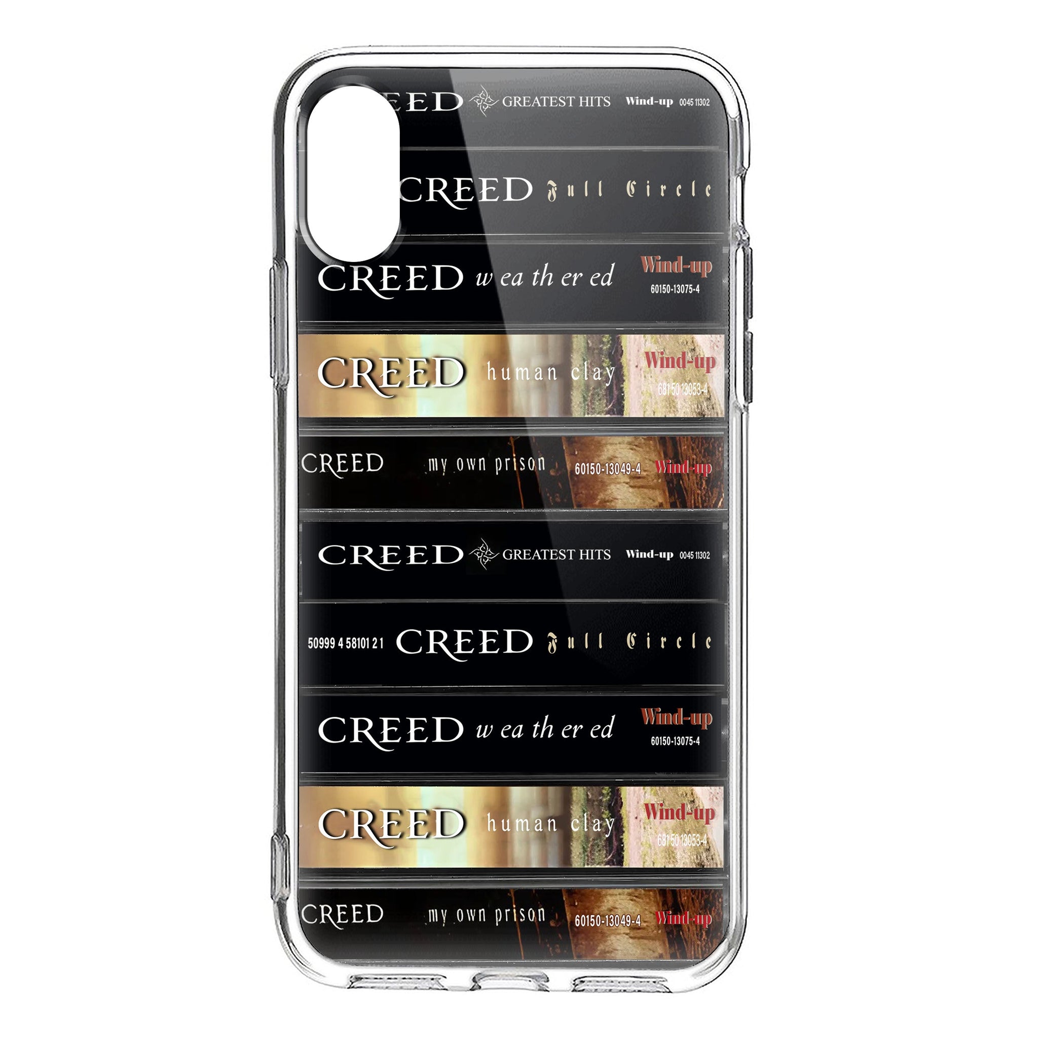 Creed Albums Cassette Collection Retro Phone Case