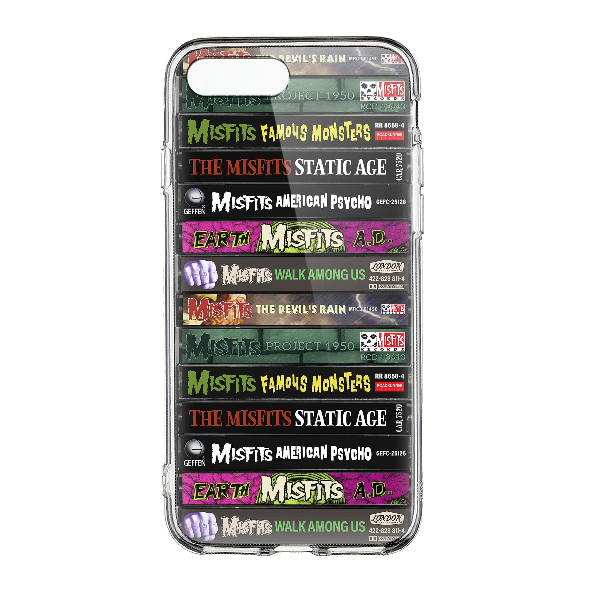Misfits Albums Cassette Collection Retro Phone Case