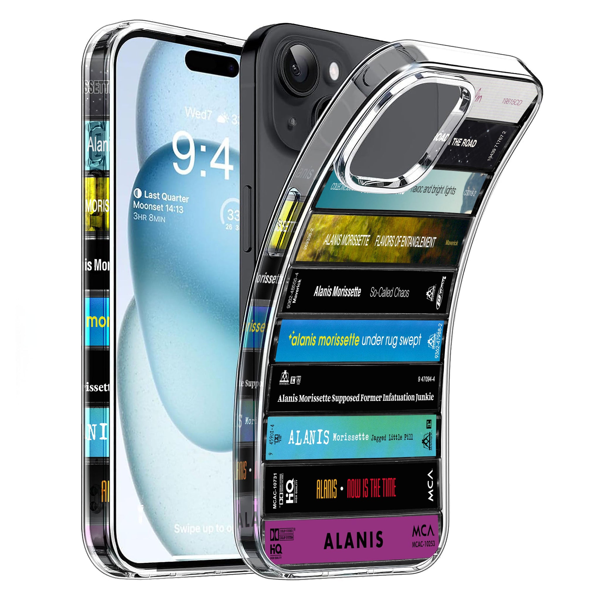 Alanis Morissette Albums Cassette Collection Retro Phone Case