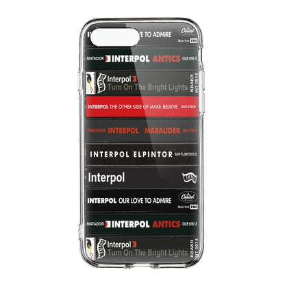 Interpol Albums Cassette Collection Retro Phone Case