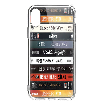 Usher Albums Cassette Collection Retro Phone Case
