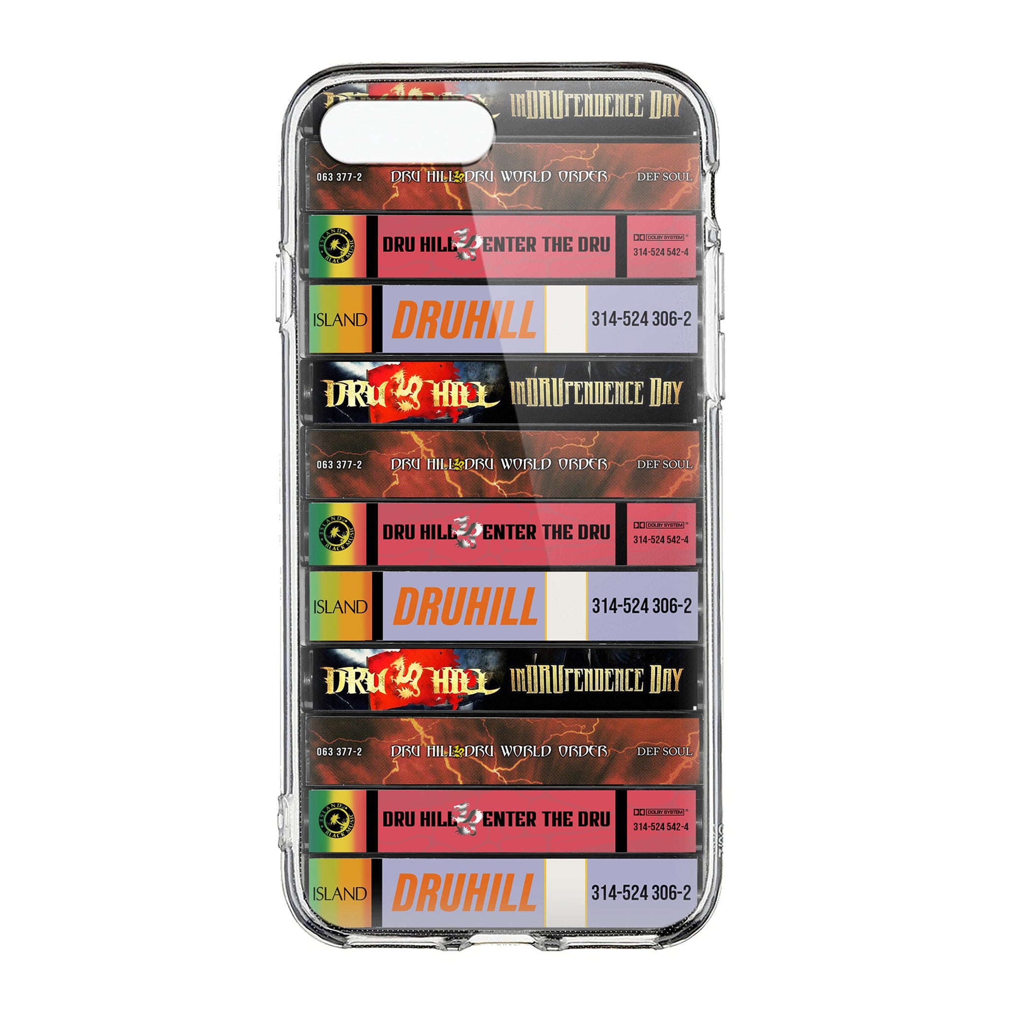 Dru Hill Albums Cassette Collection Retro Phone Case