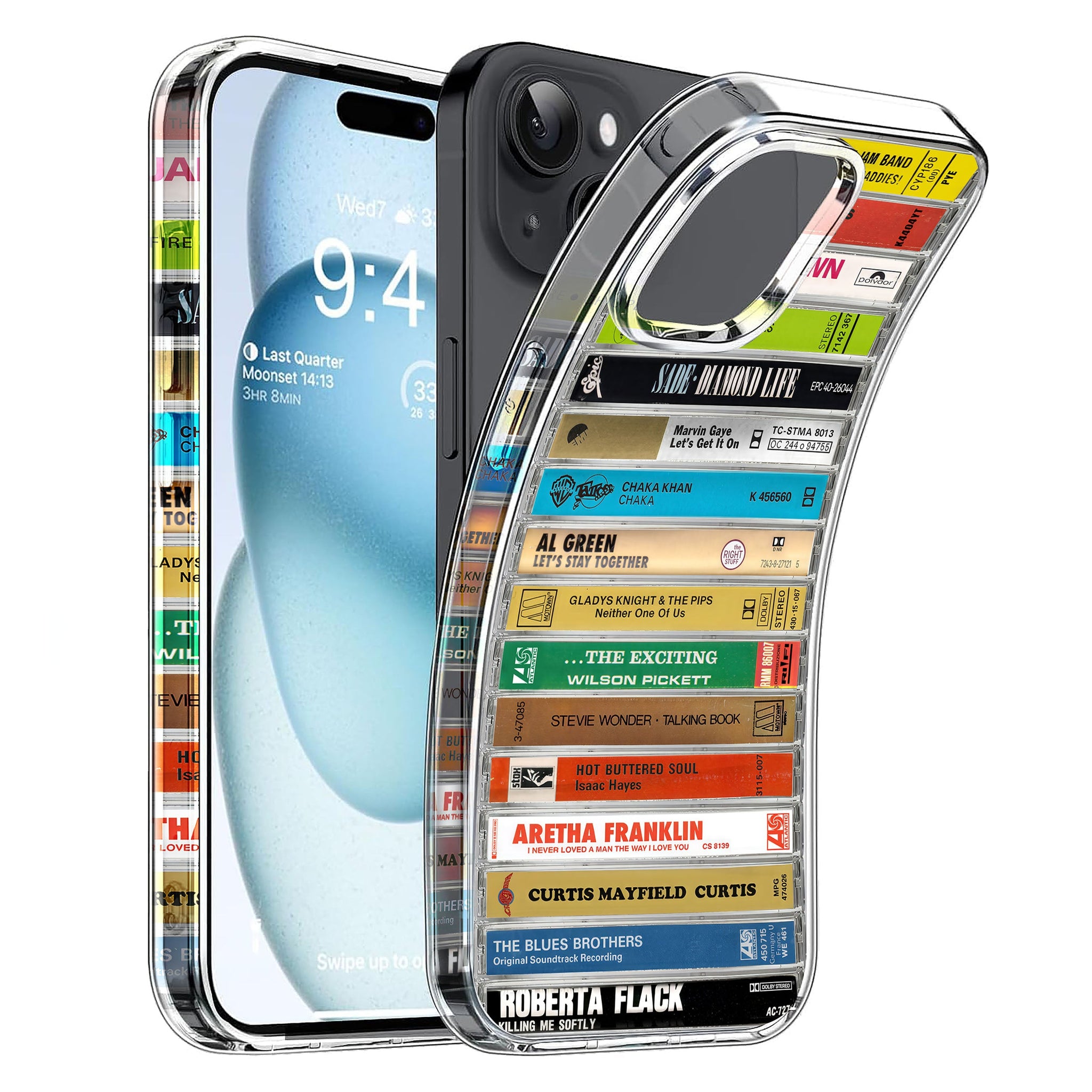 Retro Soul Albums Cassette Collection Retro Phone Case