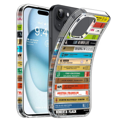 Retro Soul Albums Cassette Collection Retro Phone Case