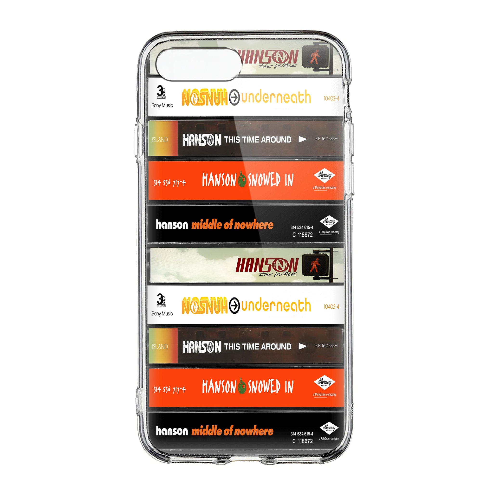 Hanson Albums Cassette Collection Retro Phone Case