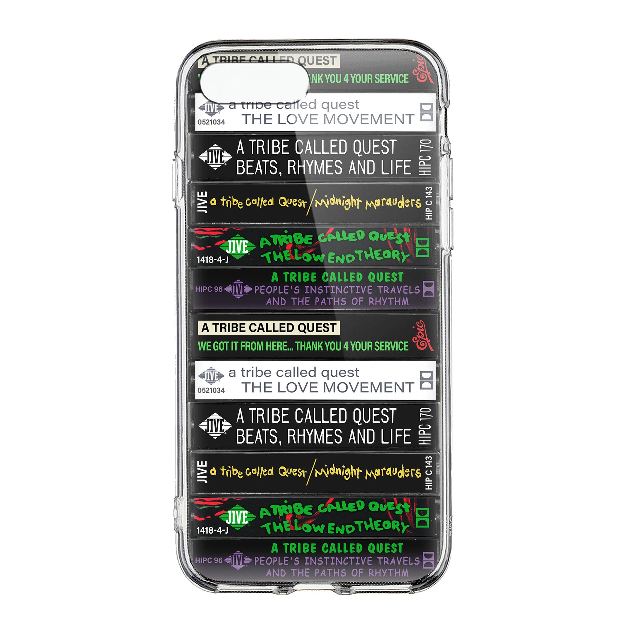 A Tribe Called Quest Albums Cassette Collection Retro Phone Case