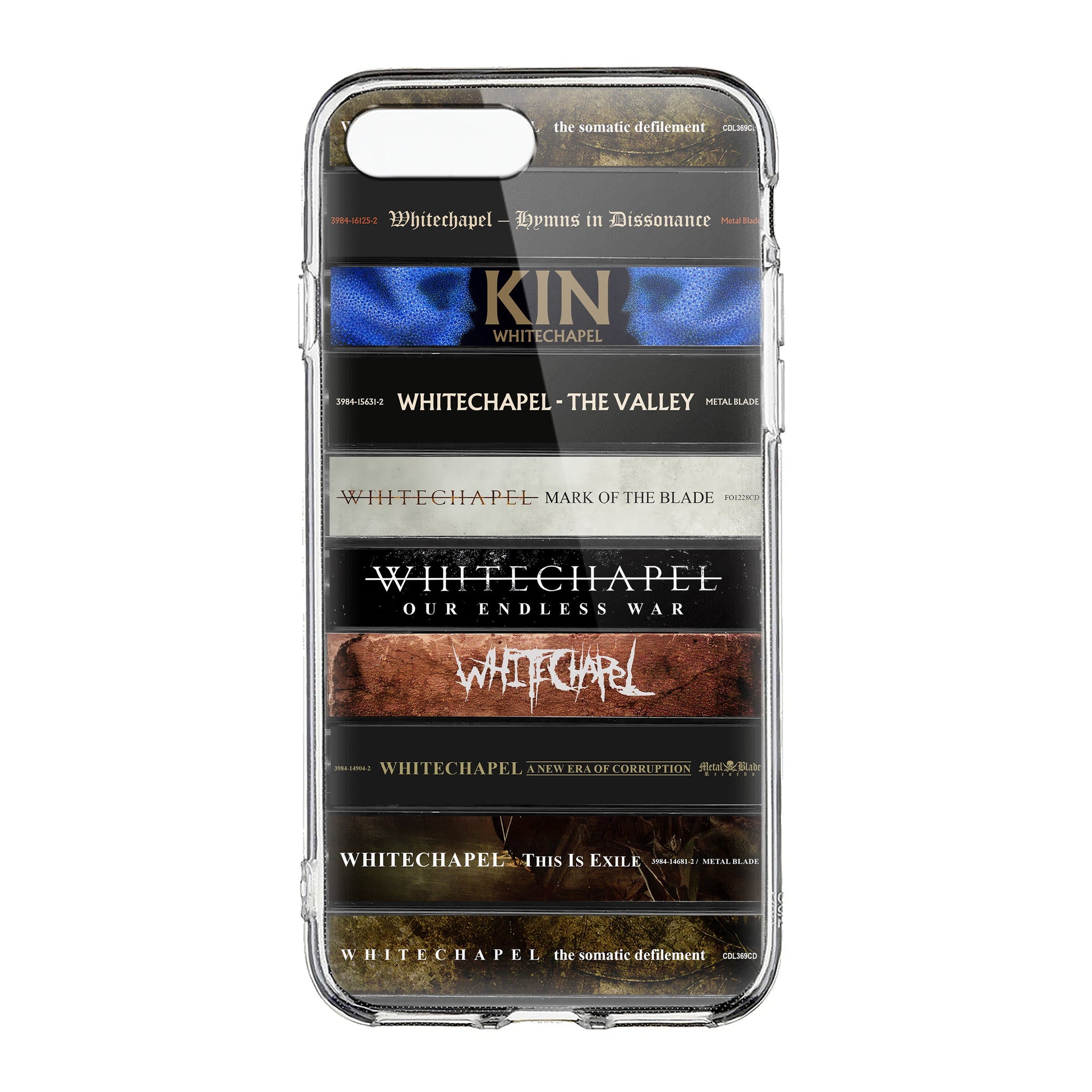 Whitechapel Albums Cassette Collection Retro Phone Case