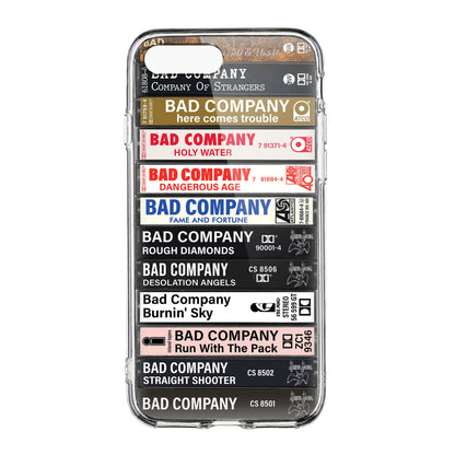 Bad Company Albums Cassette Collection Retro Phone Case
