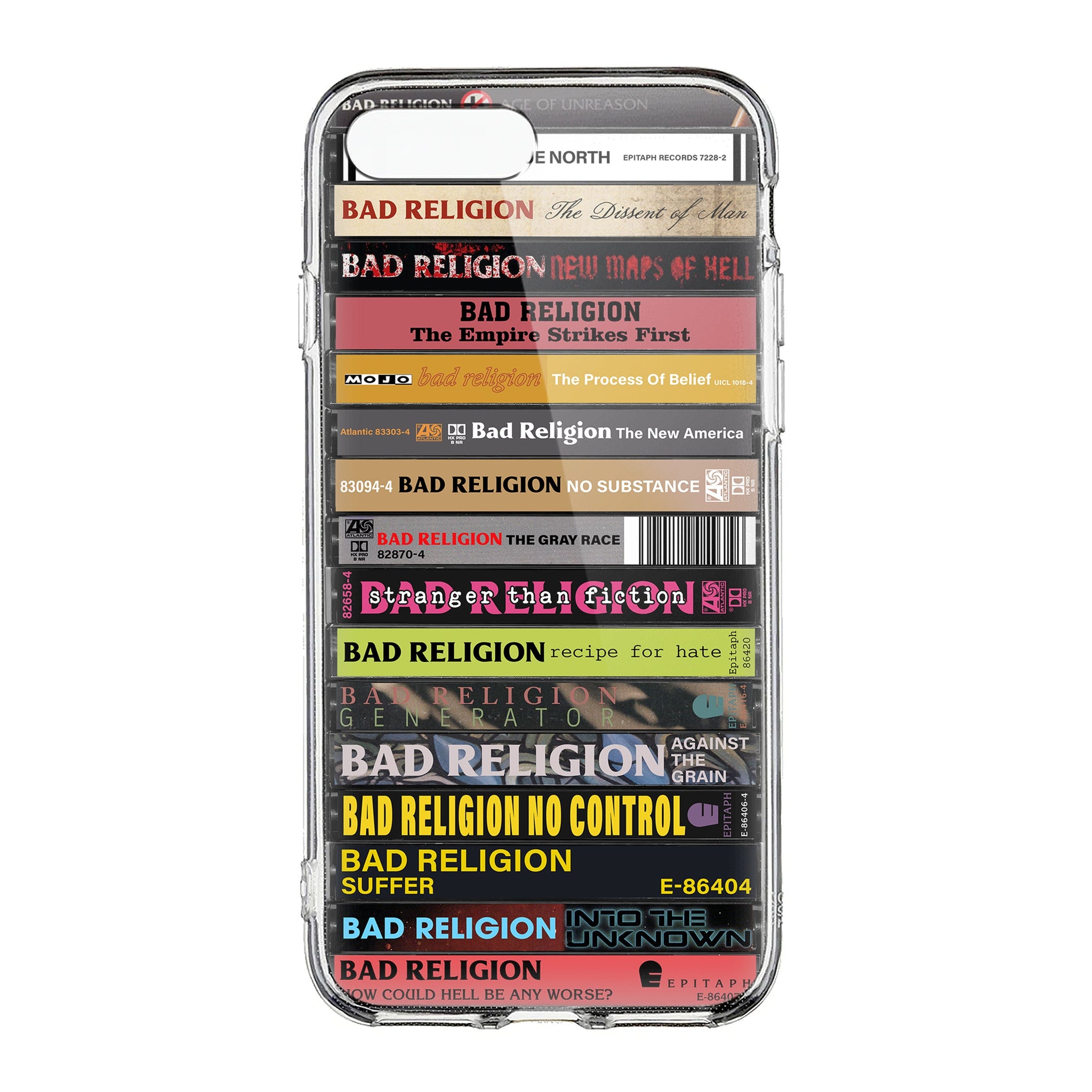 Bad Religion Albums Cassette Collection Retro Phone Case