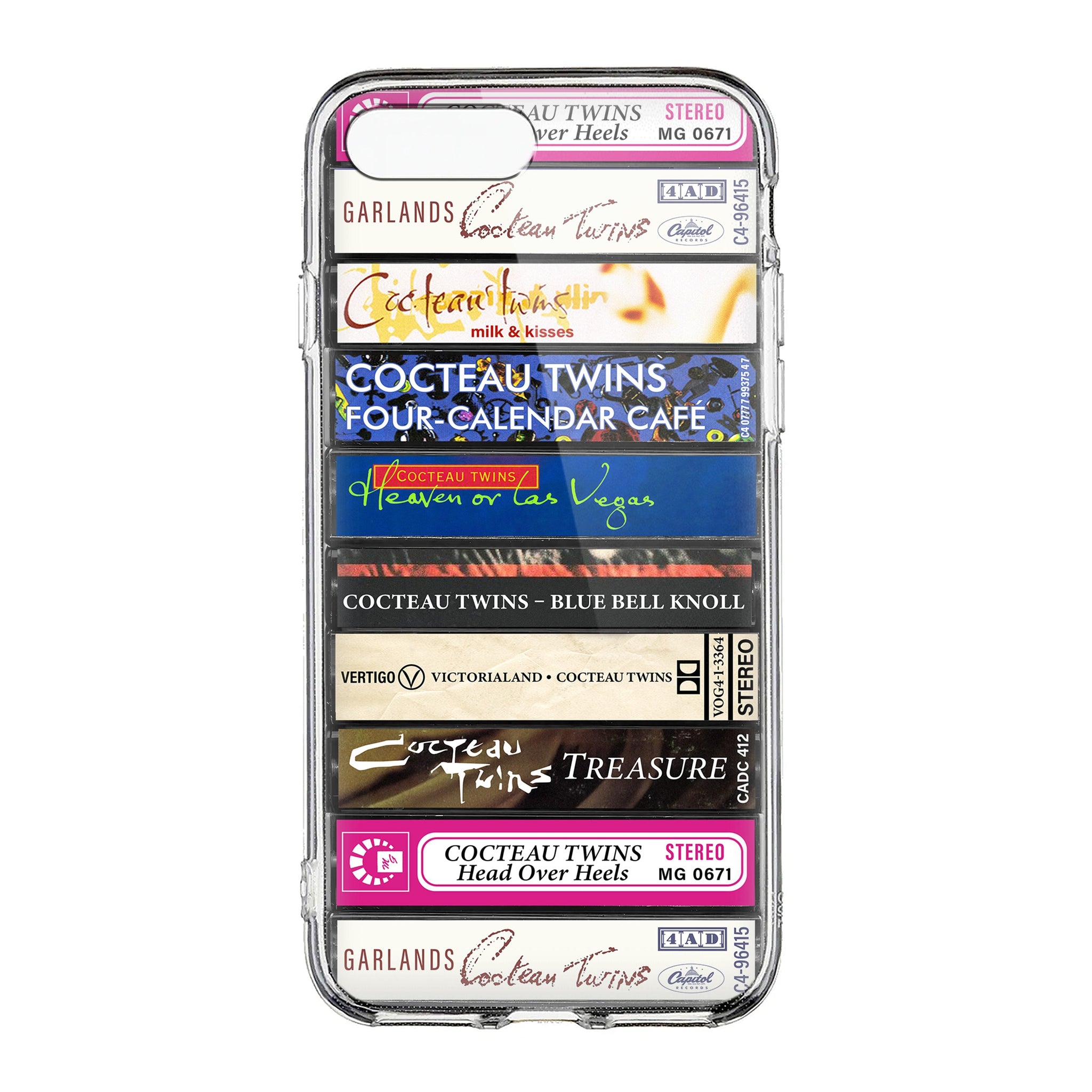 Cocteau Twins Albums Cassette Collection Retro Phone Case