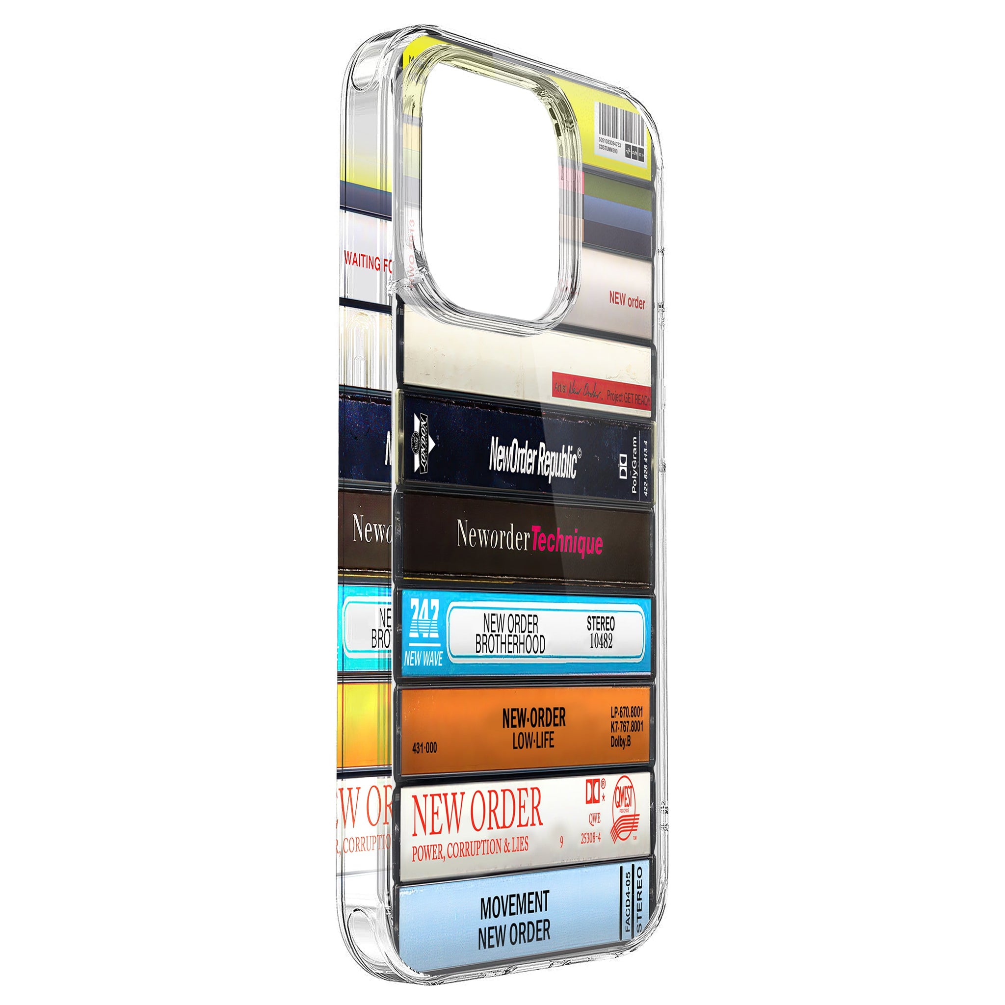 New Order Albums Cassette Collection Retro Phone Case