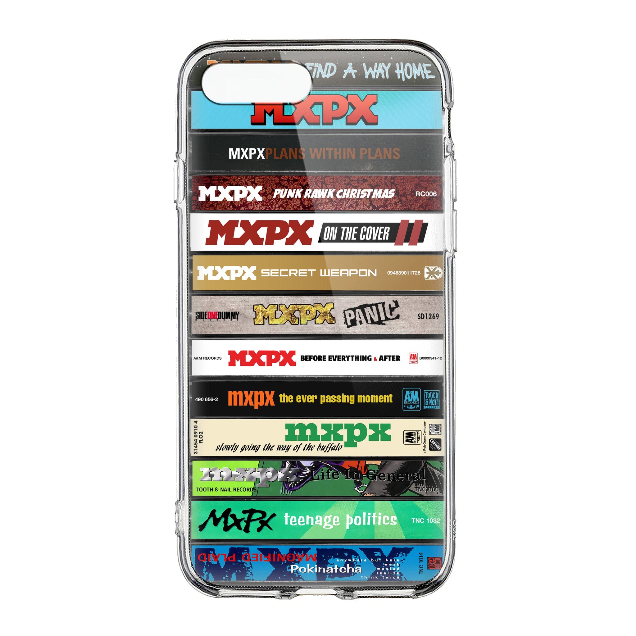 MxPx Albums Cassette Collection Retro Phone Case