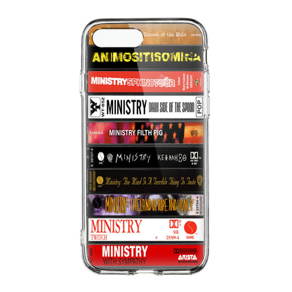 Ministry Albums Cassette Collection Retro Phone Case