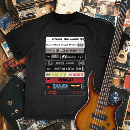 Van Halen Albums Cassette Retro Collection Premium Unisex T-Shirt