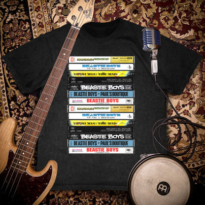 Beastie Boys Albums Cassette Retro Collection Premium Unisex T-Shirt