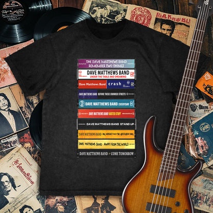 Dave Matthews Albums Cassette Retro Collection Premium Unisex T-Shirt