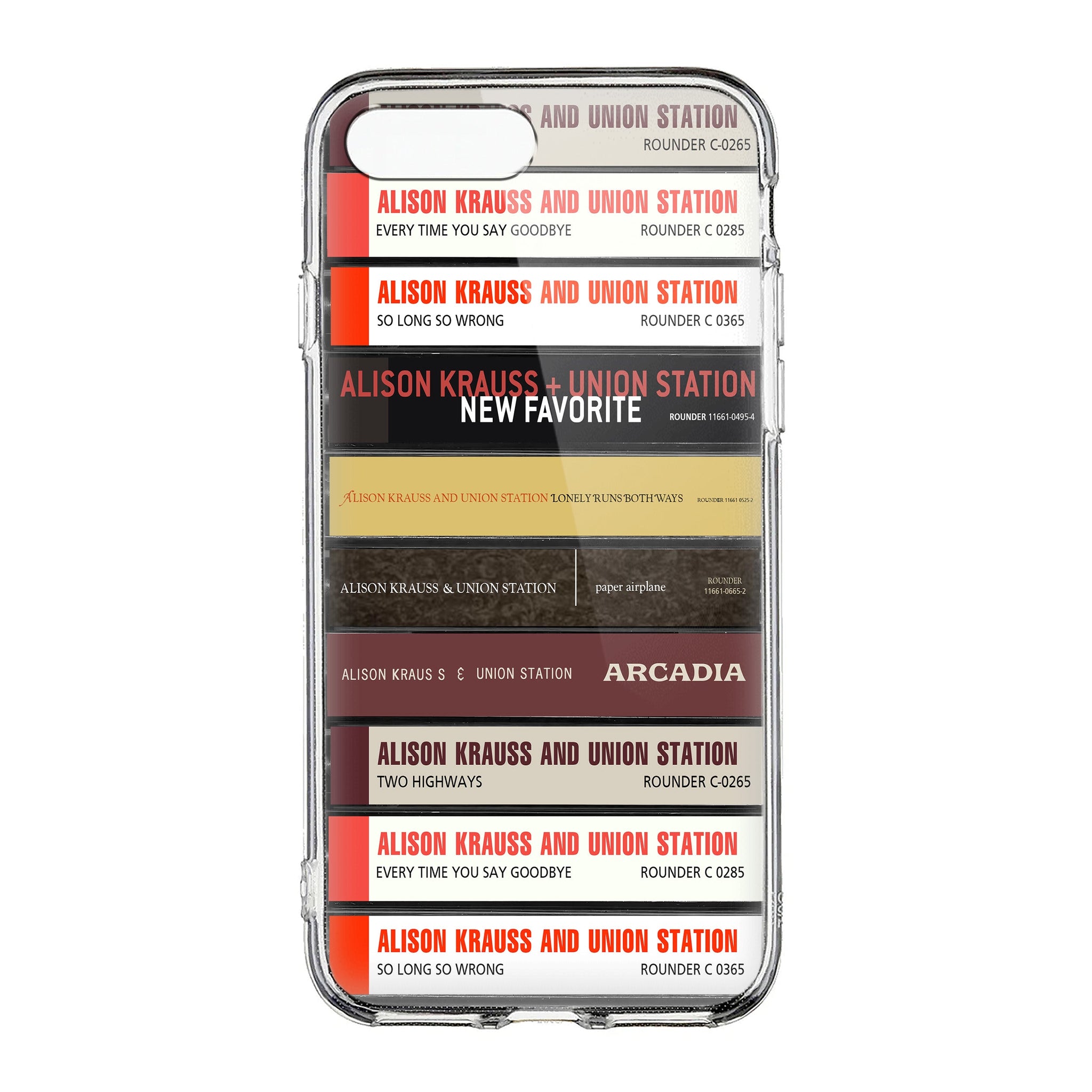 Alison Krauss & Union Station Albums Cassette Collection Retro Phone Case
