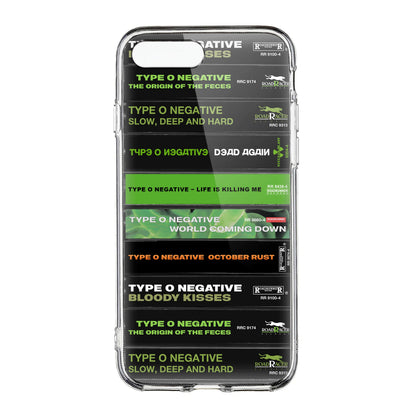 Type O Negative Albums Cassette Collection Retro Phone Case