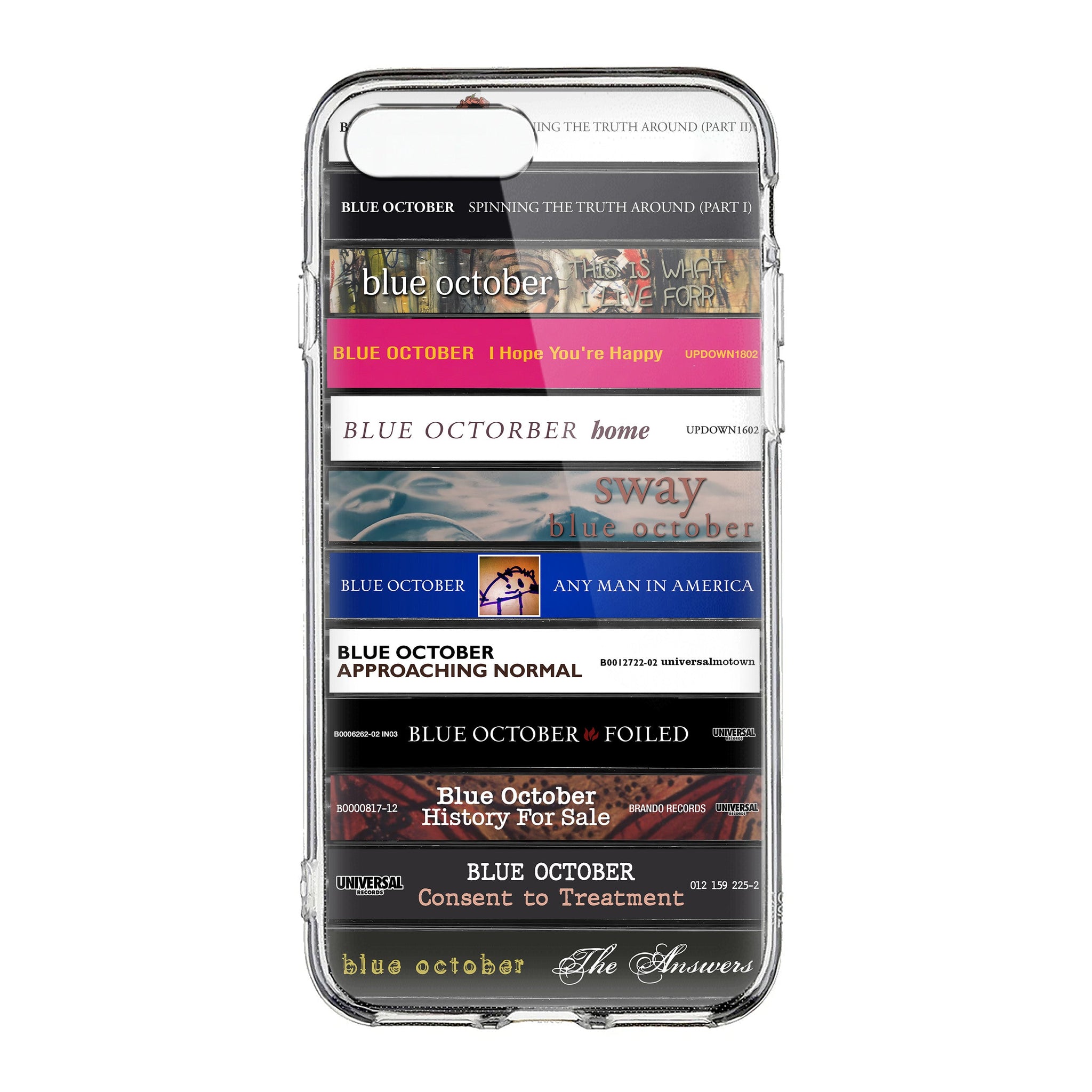 Blue October Albums Cassette Collection Retro Phone Case